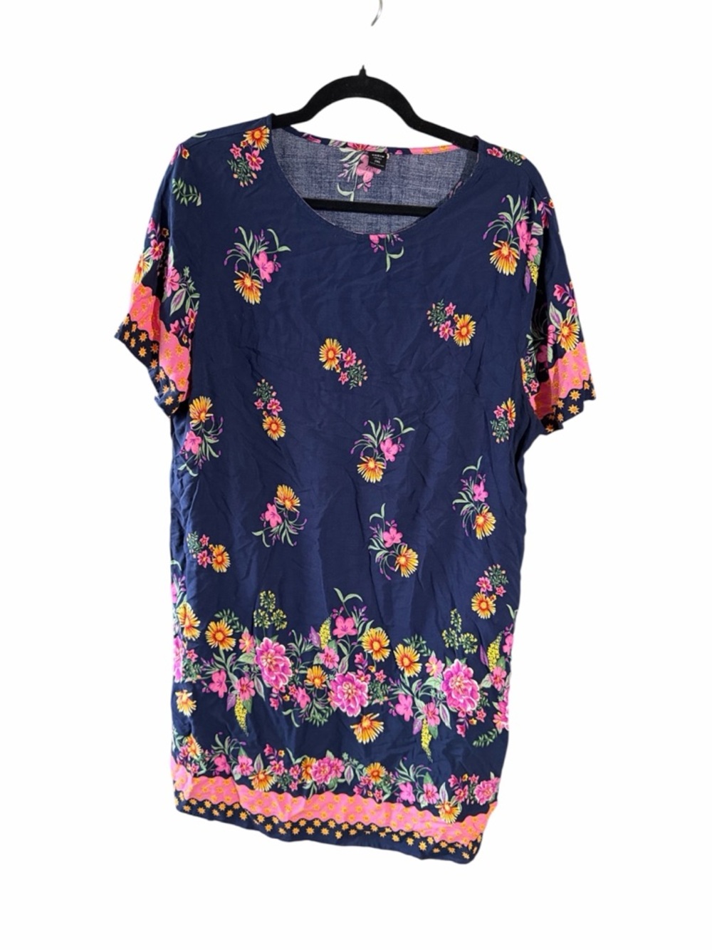 shein Floral Navy dress size 2xl
